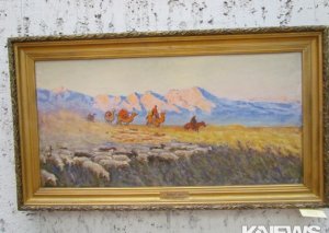 В столице открылась выставка казахстанских художников «В потоке истории»