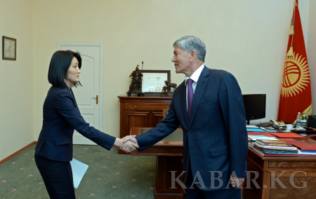 Глава Минобразования КР рассказала Президенту А.Атамбаеву о проводимых реформах в системе образования